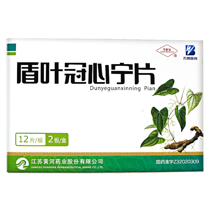 盾叶冠心宁片0.16g*36片